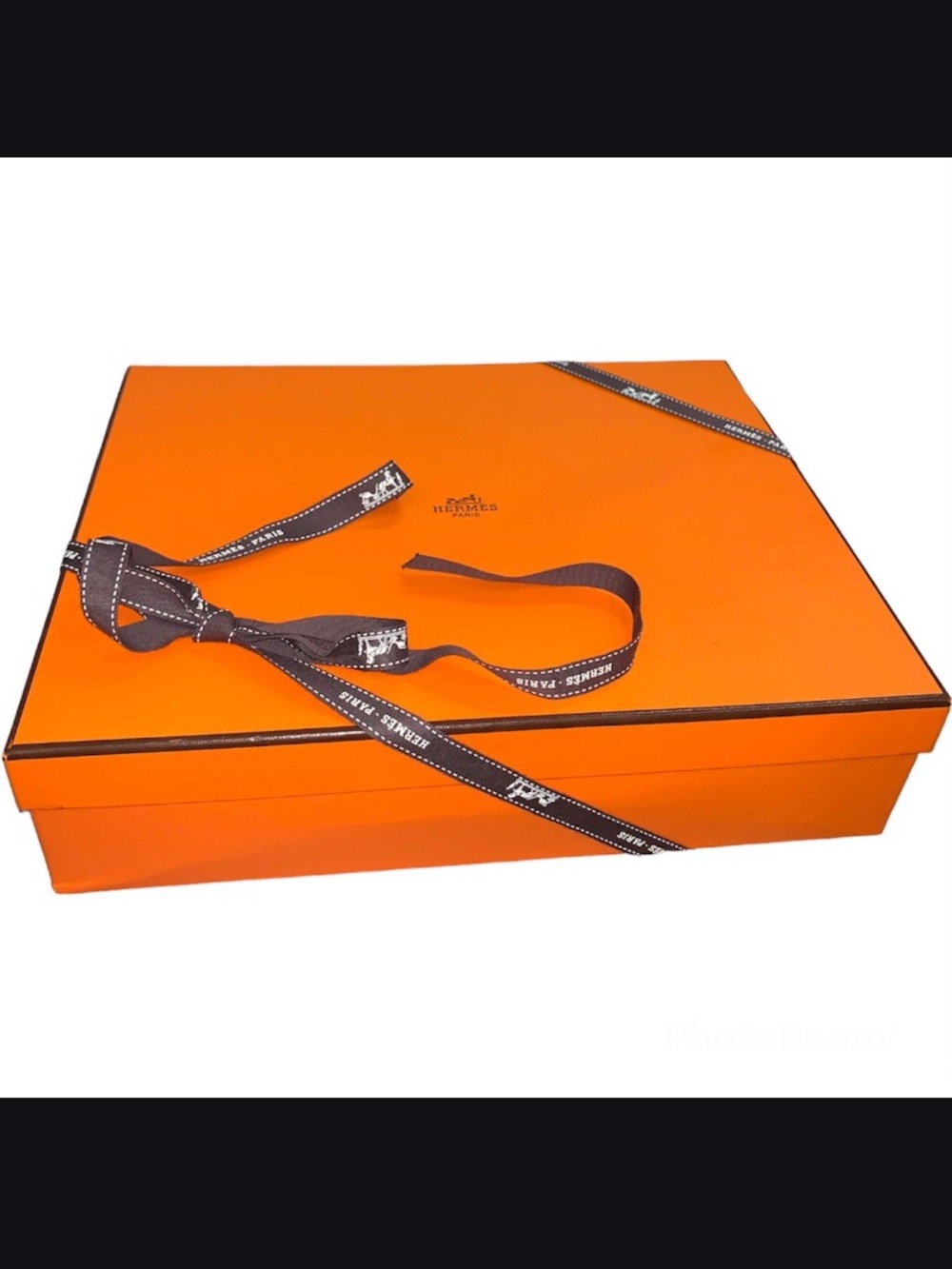 3 pc Hermes Gift Box empty Large Ribbon Scarf Shirt bag Storage Replacement